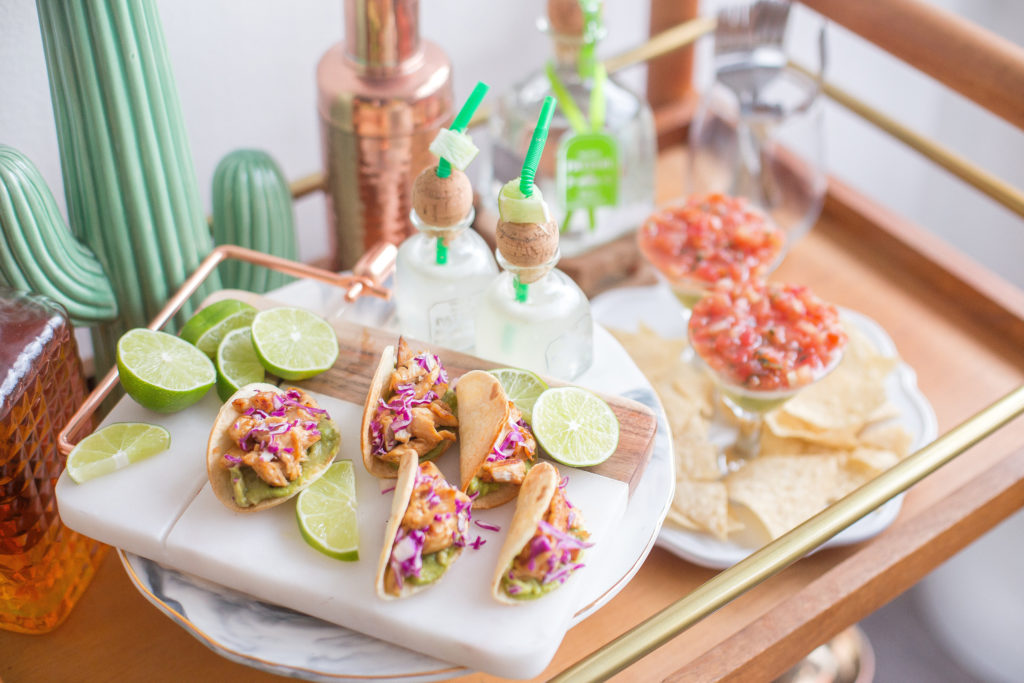 Tray of tacos
