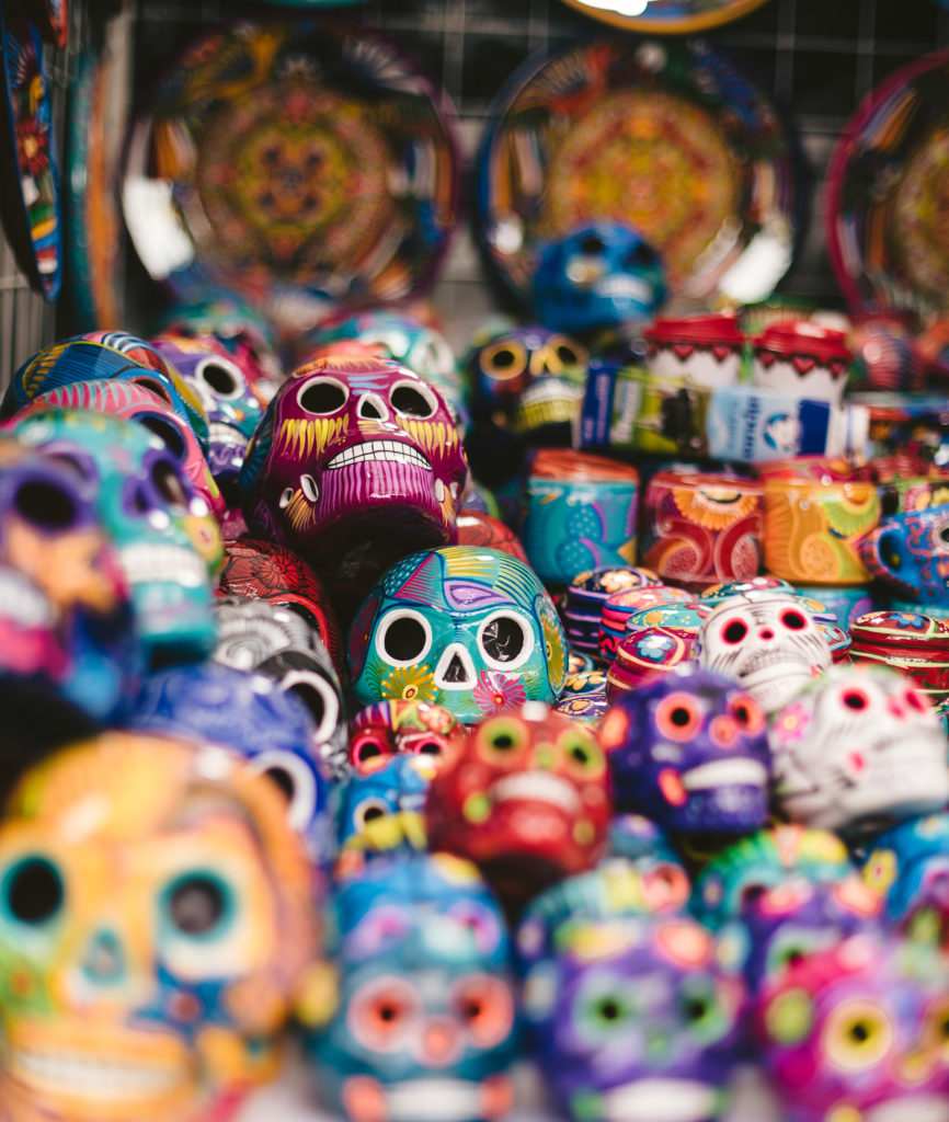 Decorative skulls